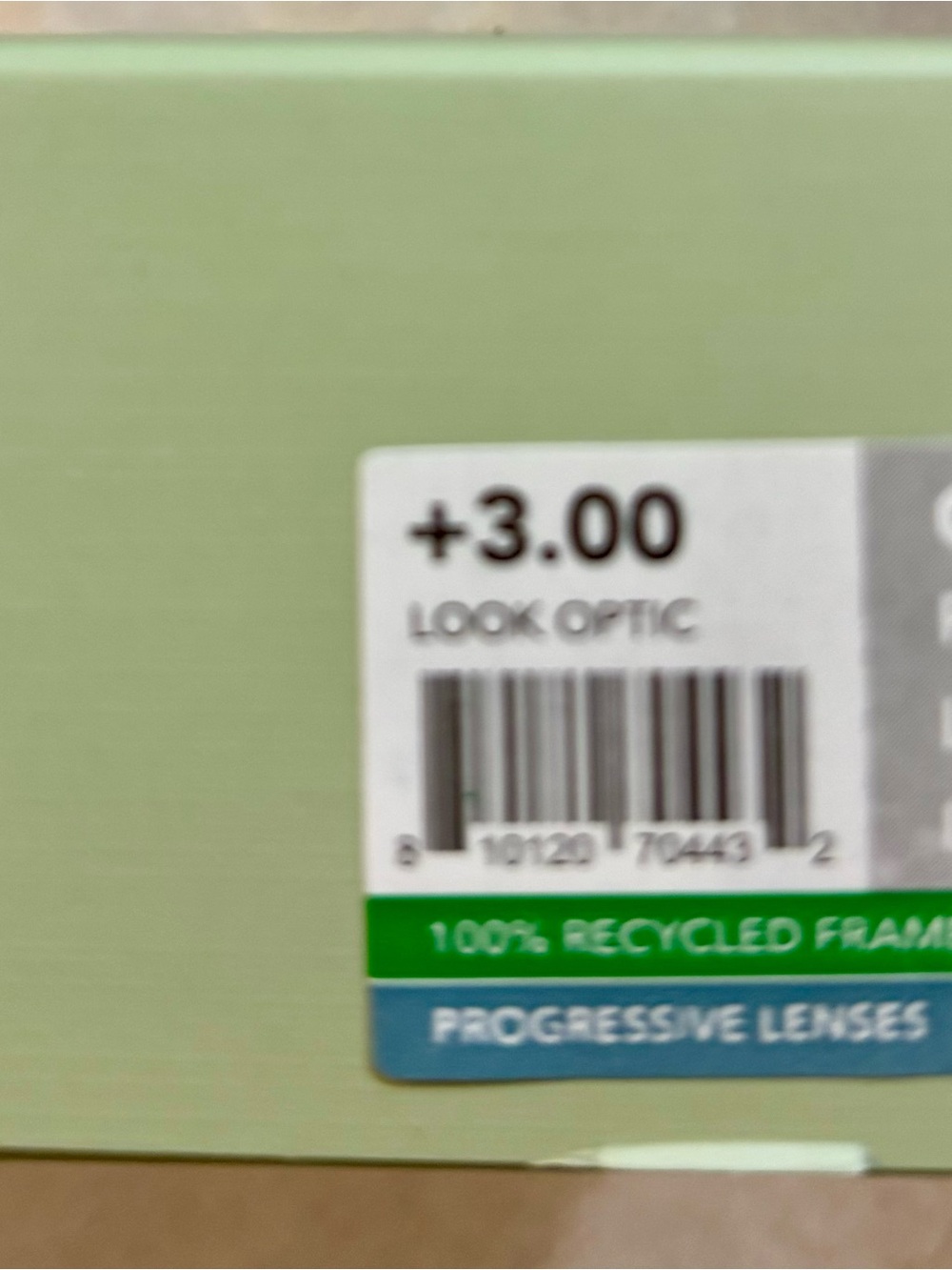 Look Optic Women's Rectangle Glasses in Matte Beige - Picture 5 of 7